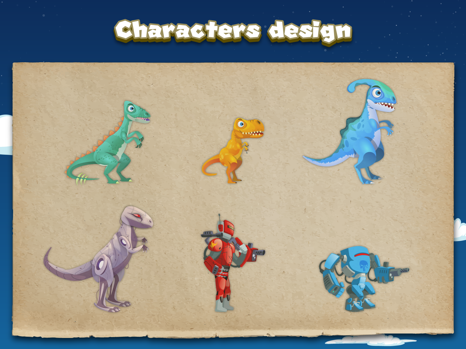 T-Rex Google Game  2D Animation by animateyours on Dribbble