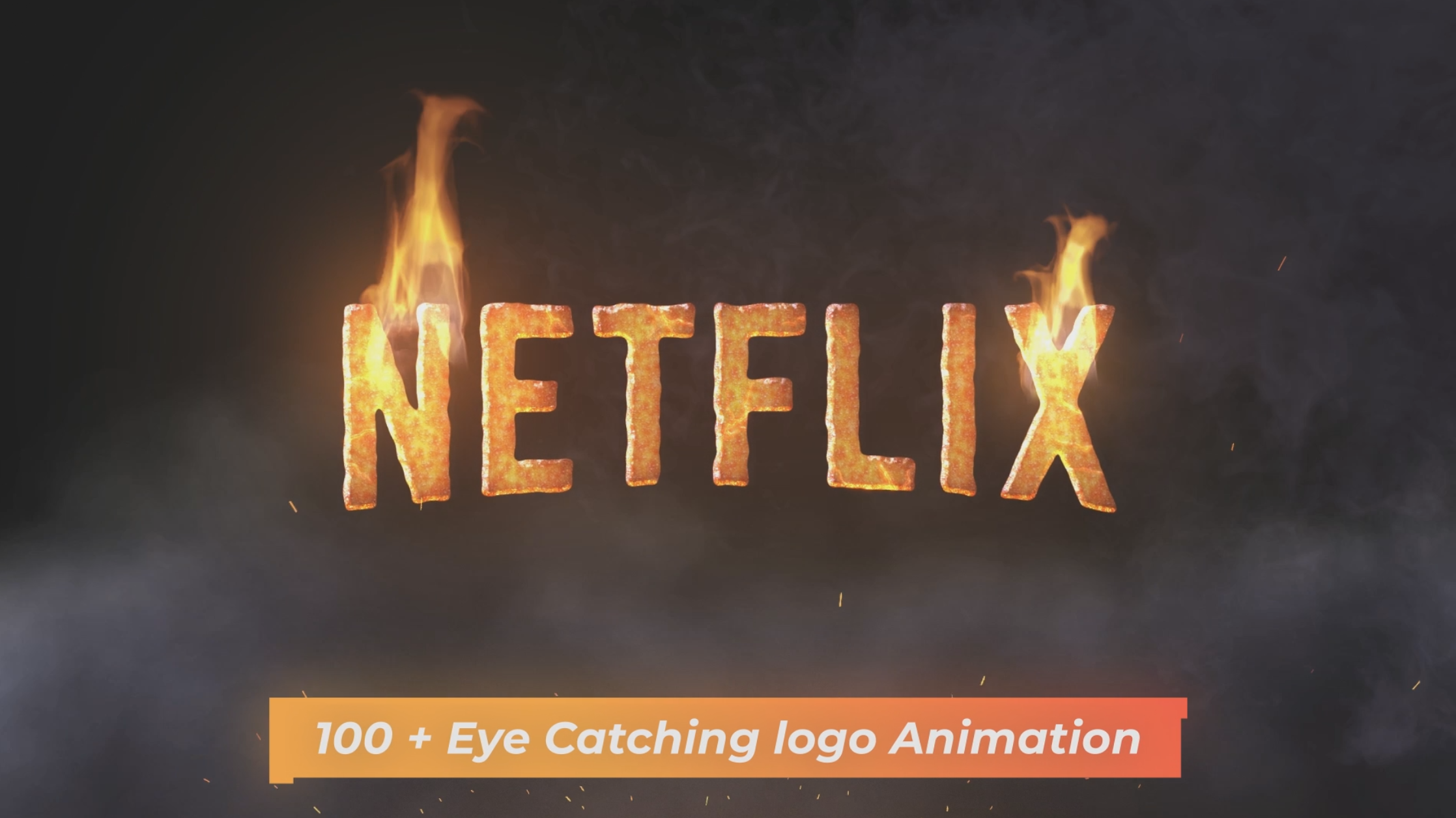 Example of Amazing 4k Animated Logo Intro Video