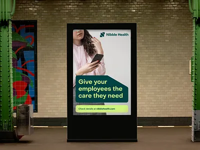 Nibble Health Identity Design advertising animation brand identity branded items branding design graphic design health healthcare identity design interaction design logo marketing poster ui user experience user interface ux web web marketing