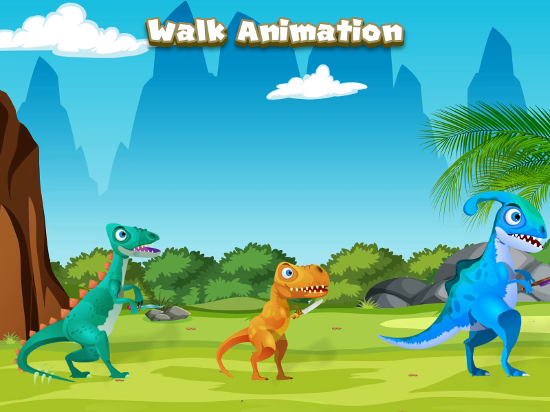 T-Rex Google Game  2D Animation by animateyours on Dribbble