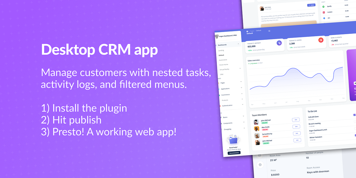 Desktop CRM App – UI Design by Kyodai on Dribbble