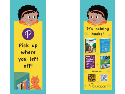 Bookmarks branding graphic design