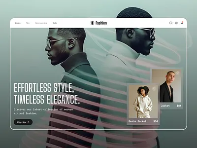 Fashion Web Header Design cloth fashion e commerce fashion fashion e commerce fashion header fashion hero fashion landing fashion landing page fashion website header hero landing landing page product trendy fashion ui uiux ux web website