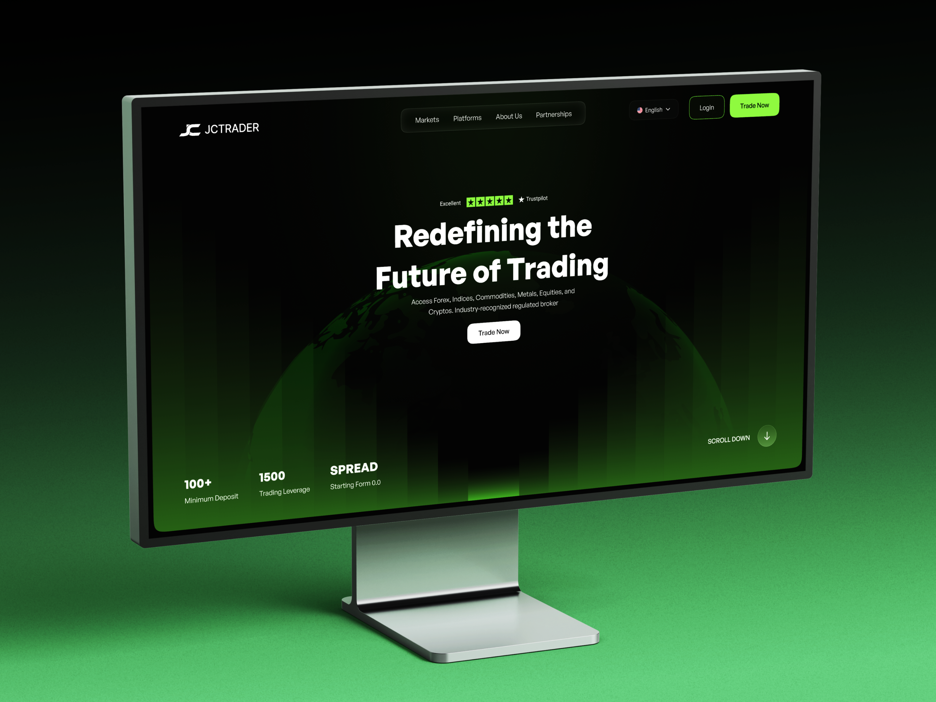 Example of Landing Page Design