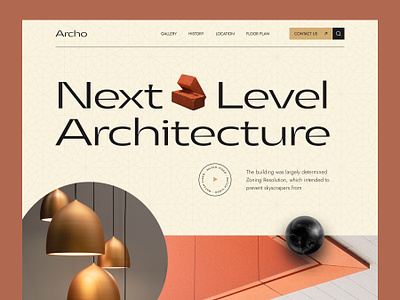 Architecture Website Landing Page Design architect architecture agency architecture design building construction home home page house property ui webflow website design