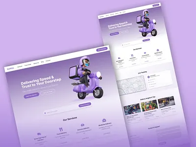 SwiftGo – Fast & Reliable Delivery Service UI 3d animation branding courierui deliveryservice ecommerce fastdelivery graphic design logisticsdesign logo motion graphics odootheme swiftgo trackyourorder ui uxdesign