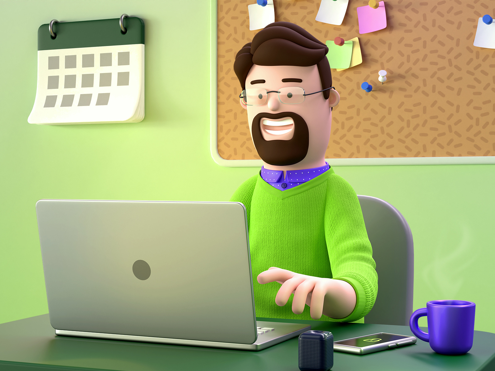 Onboarding 3d design graphic design illustration