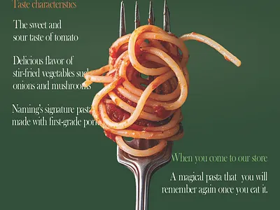 Italian Restaurant / Poster Design branding branding design design graphic design logo