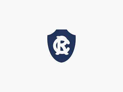 Clube do Remo flat logo minimalist soccer symbol