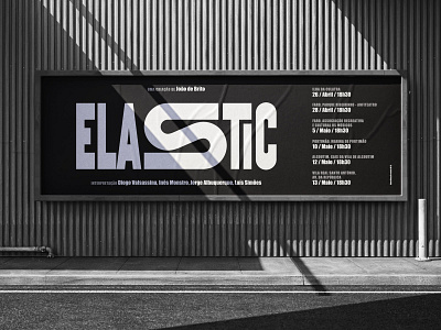 Elastic, Brand Identity brand branding bruno silva brunosilva.design design elastic elastic brand identity graphic design logo logo design logo designer logotipo logotype marca outdoor portugal poster print typography