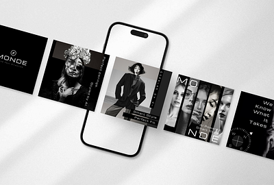 MONDE : Brand Identity Design ai brand identity branding creative design digital digital identity fashion fashion identity graphic design logo monde typography visual visual design