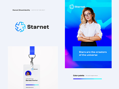 Starnet - Logo Design | Brand Identity brand brand agency brand identity branding business business logo corporate branding corporate identity identity letter logo logo logo design logomark minimalistic logo modern logo monogram star symbol technology visual identity