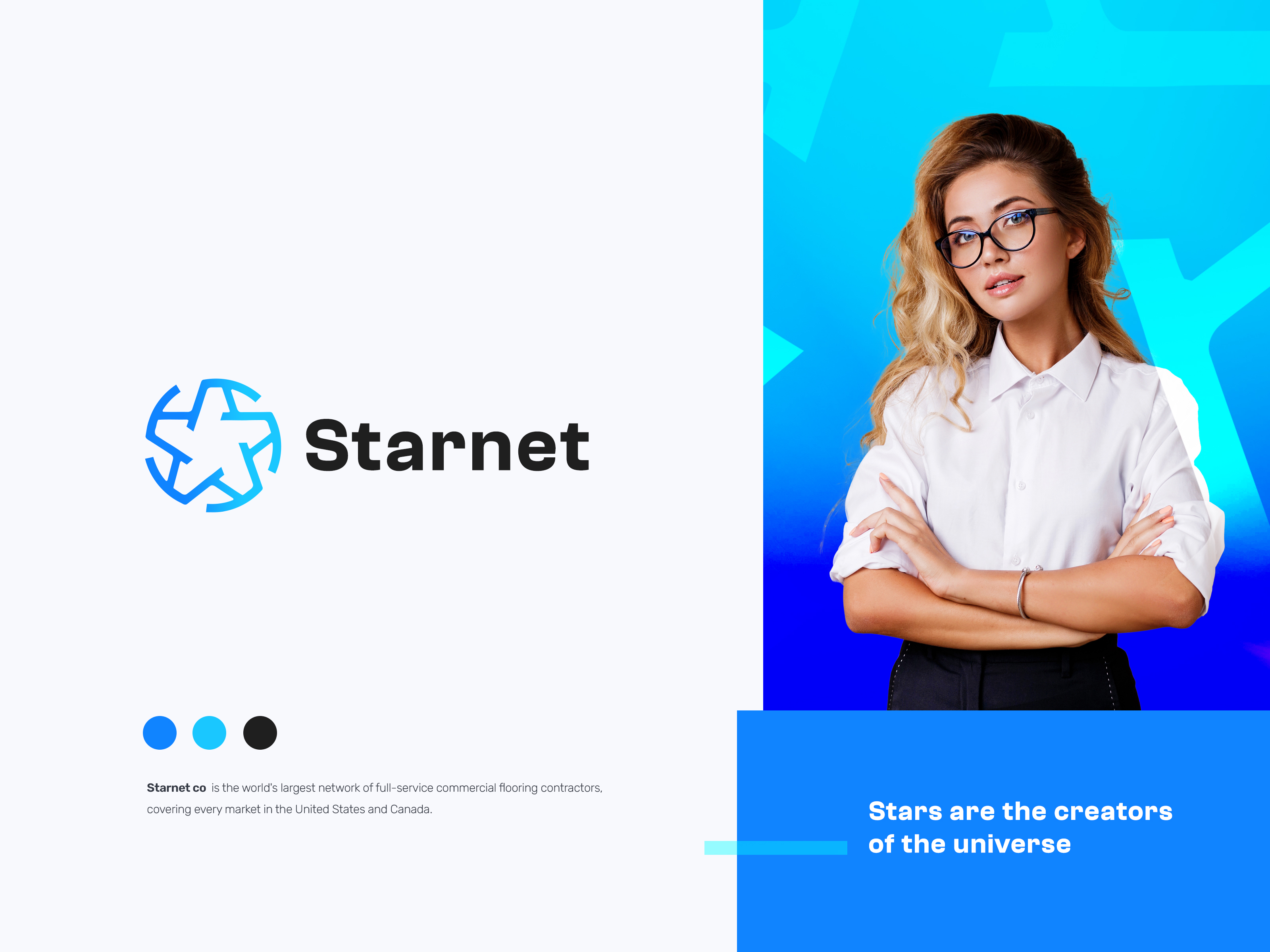Starnet Logo Design Brand Identity By Saeed Yousefi For Oniex On Dribbble
