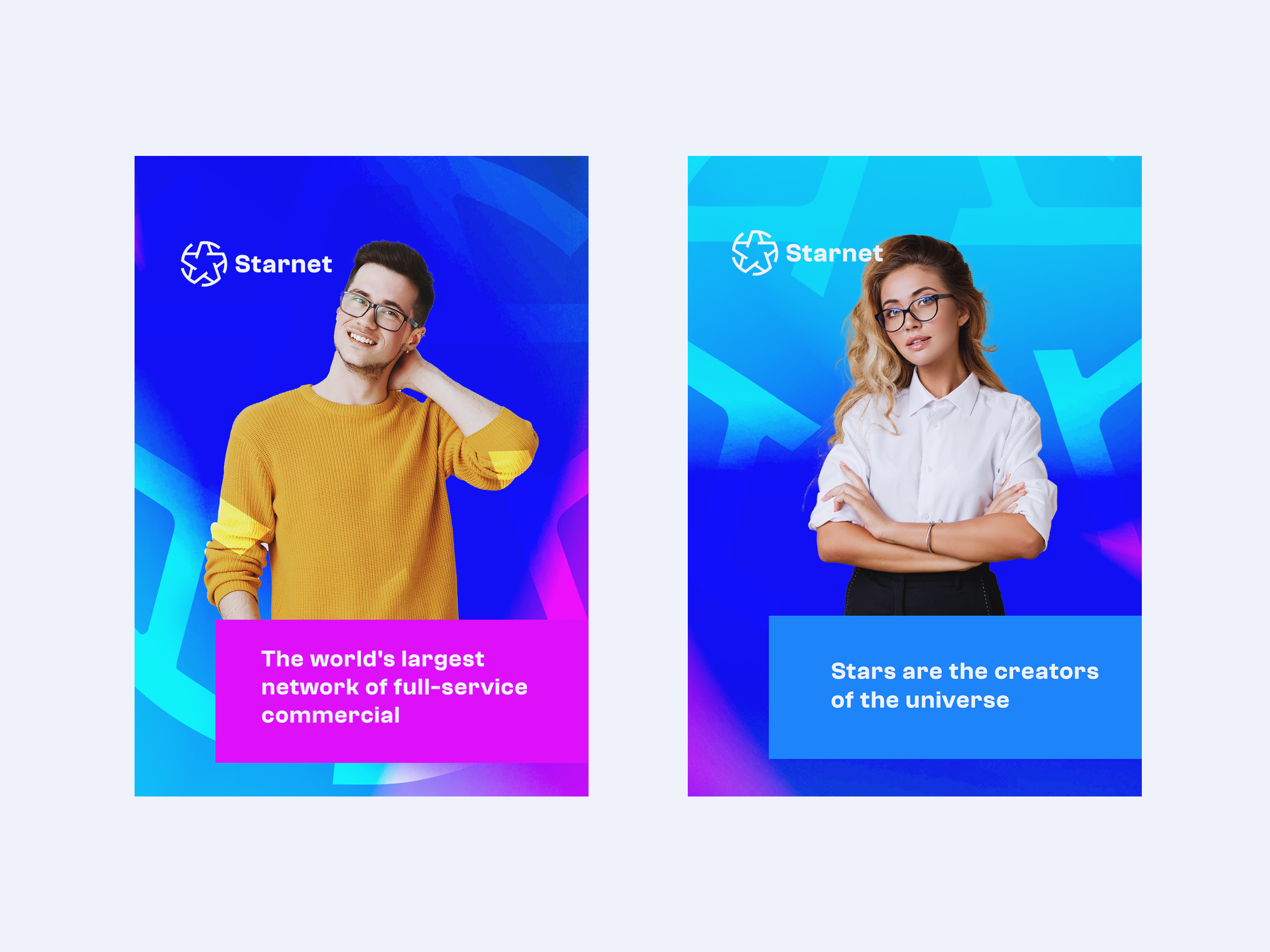 Starnet - Logo Design | Brand Identity by Saeed Yousefi on Dribbble