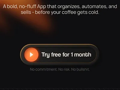 Button for Landing Page - SaaS/App button landing page marketing design minimalistic modern ui ux website