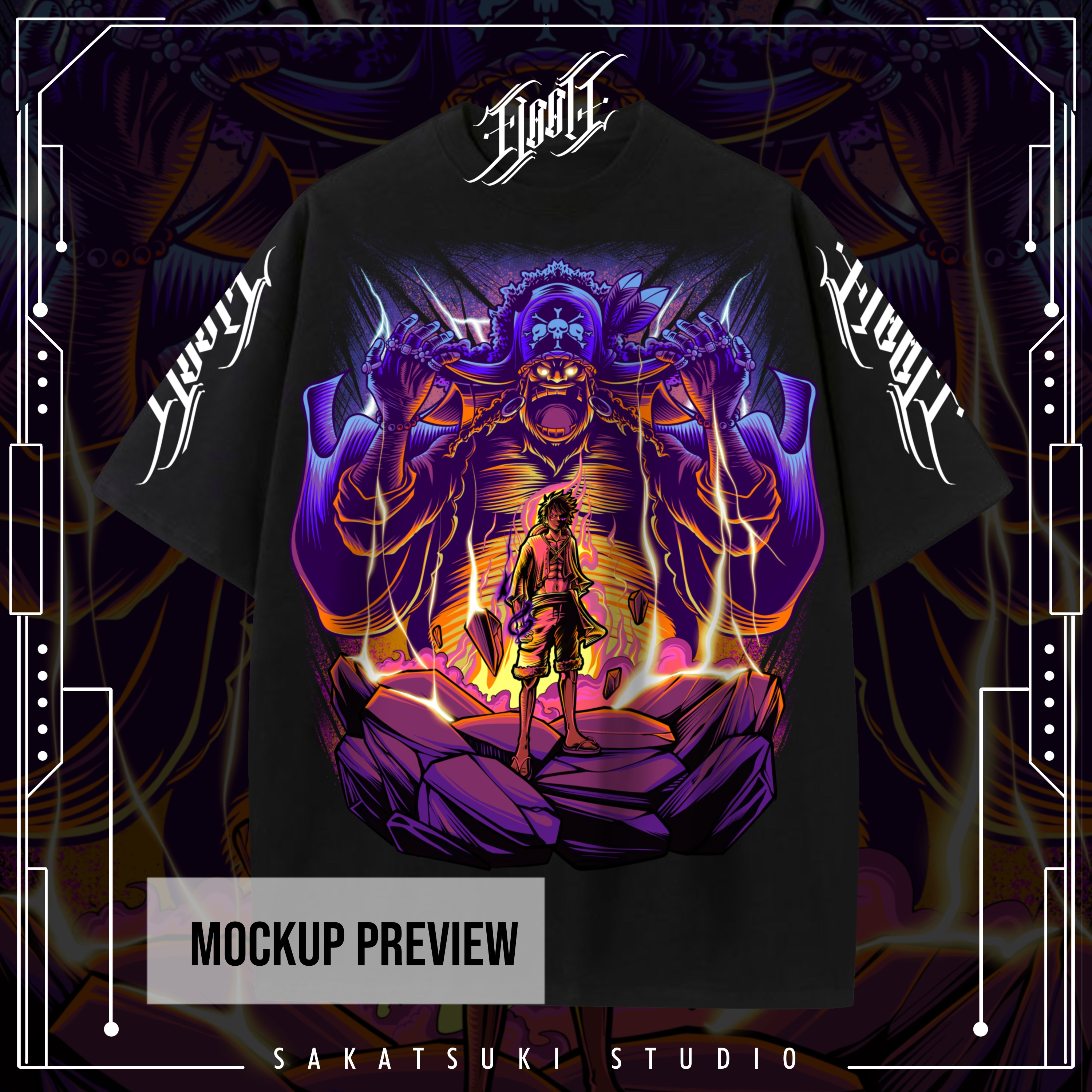 Example of Illustration For T Shirt Design