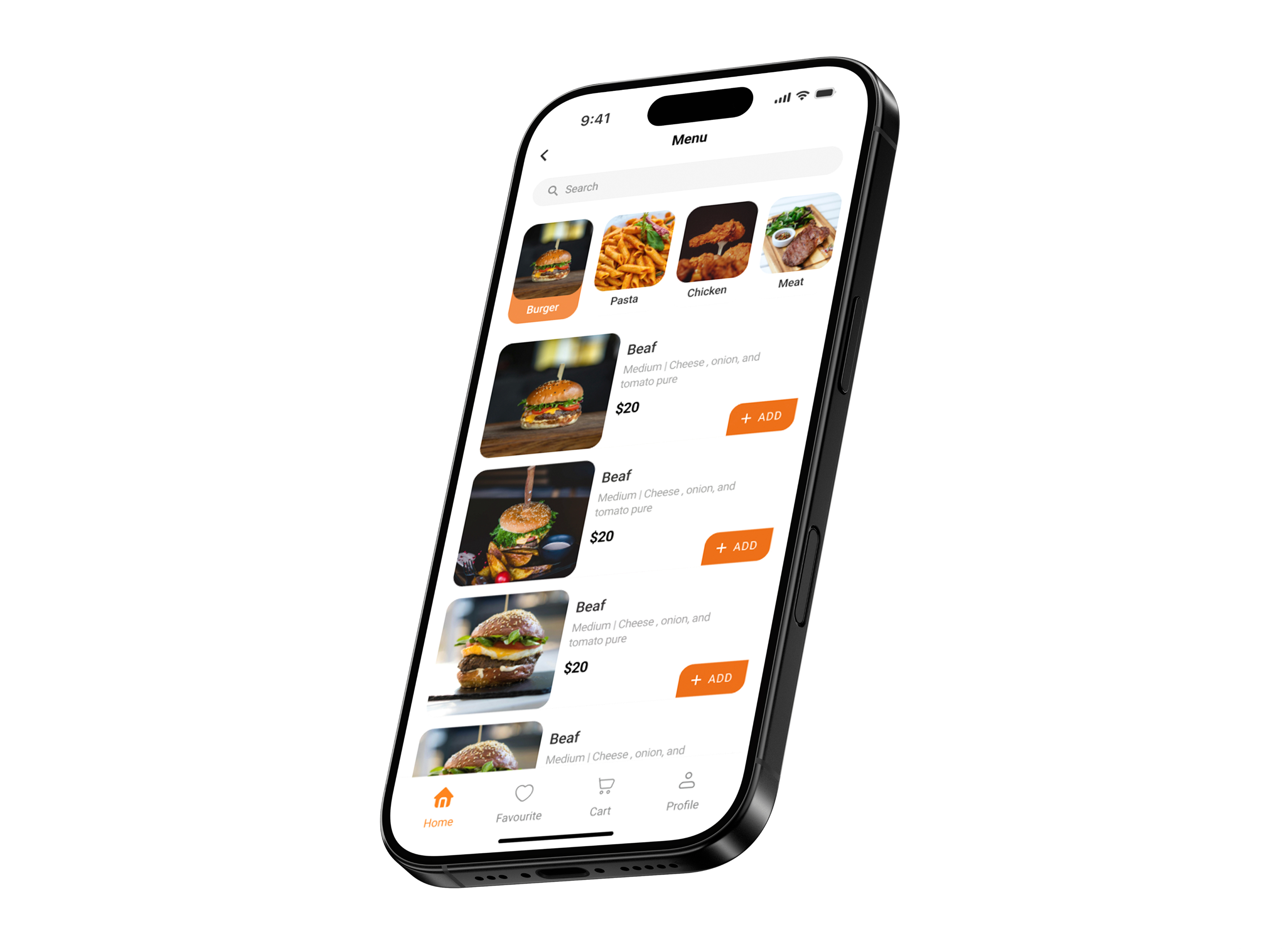 Online Food Ordering - Mobile App UI food courier app food delivery app meal delivery app online food ordering restaurant app restaurant ordering app similar app to talabat uber eats redesigned