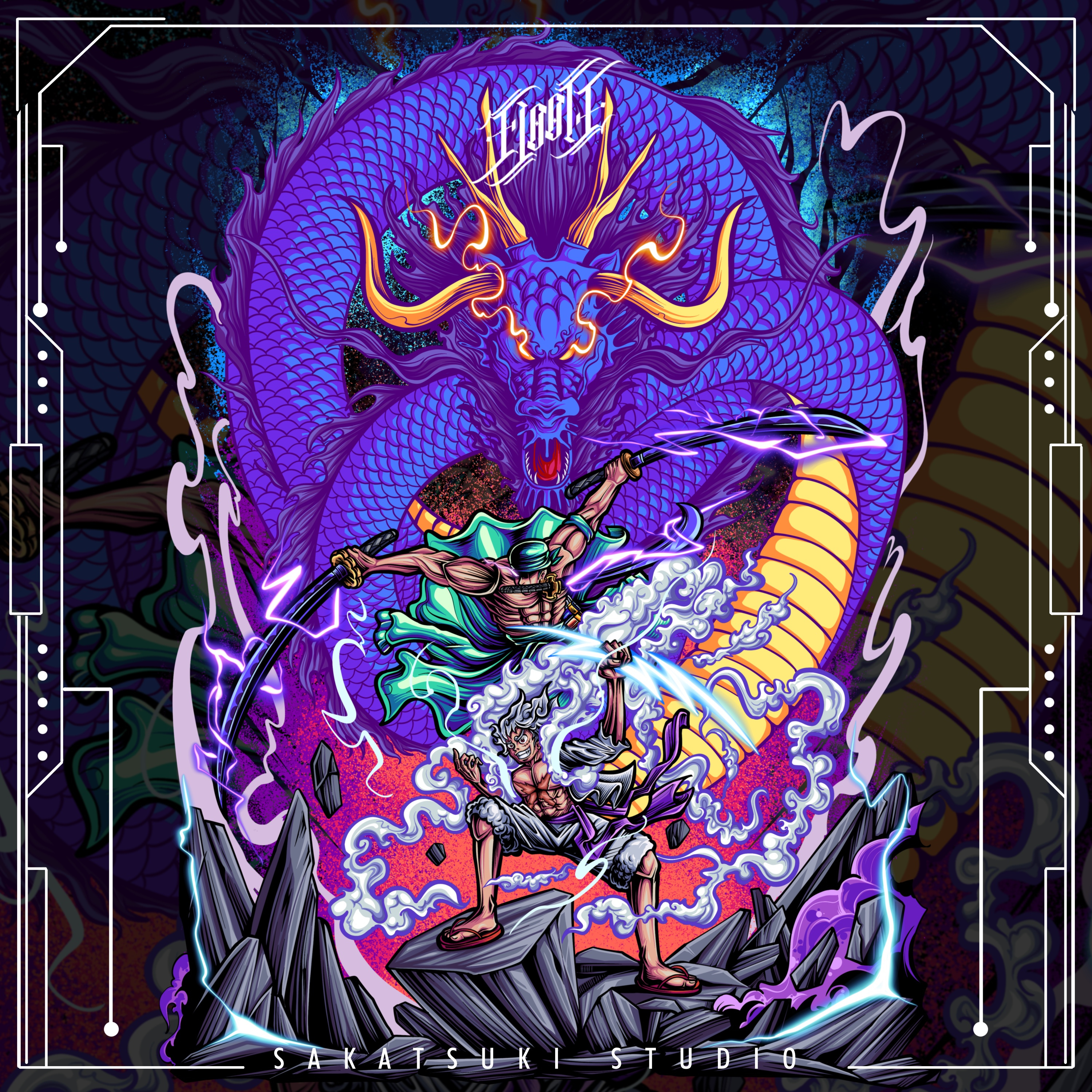 Example of Illustration For T Shirt Design