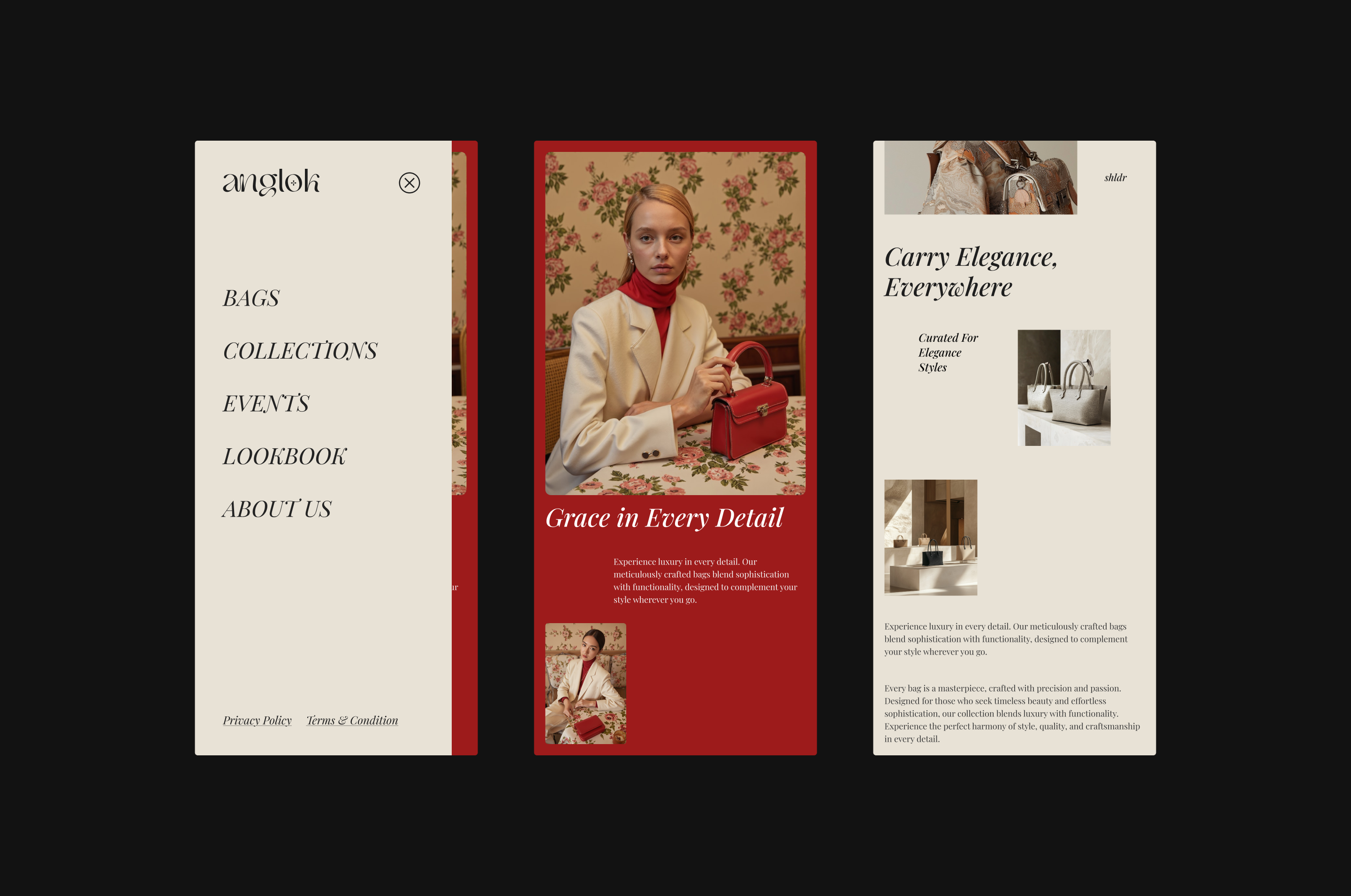 Example of UI/UX Design For Websites & Apps