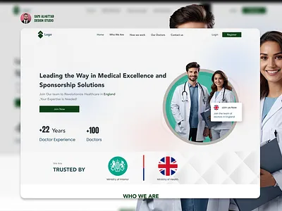 Responsive Medical Website - UX/UI Design london medical mobile responsive sponsorship travel ui ux website