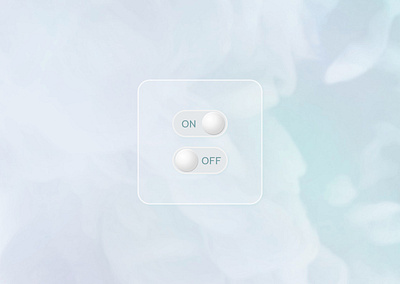 On-Off Switch dailyui on off switch soft ui ux uxui