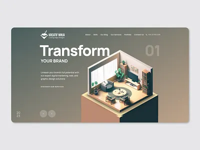 Kreatif Ninja | Website Design branding design elementor graphicdesign logo logo design webdesign website wordpress