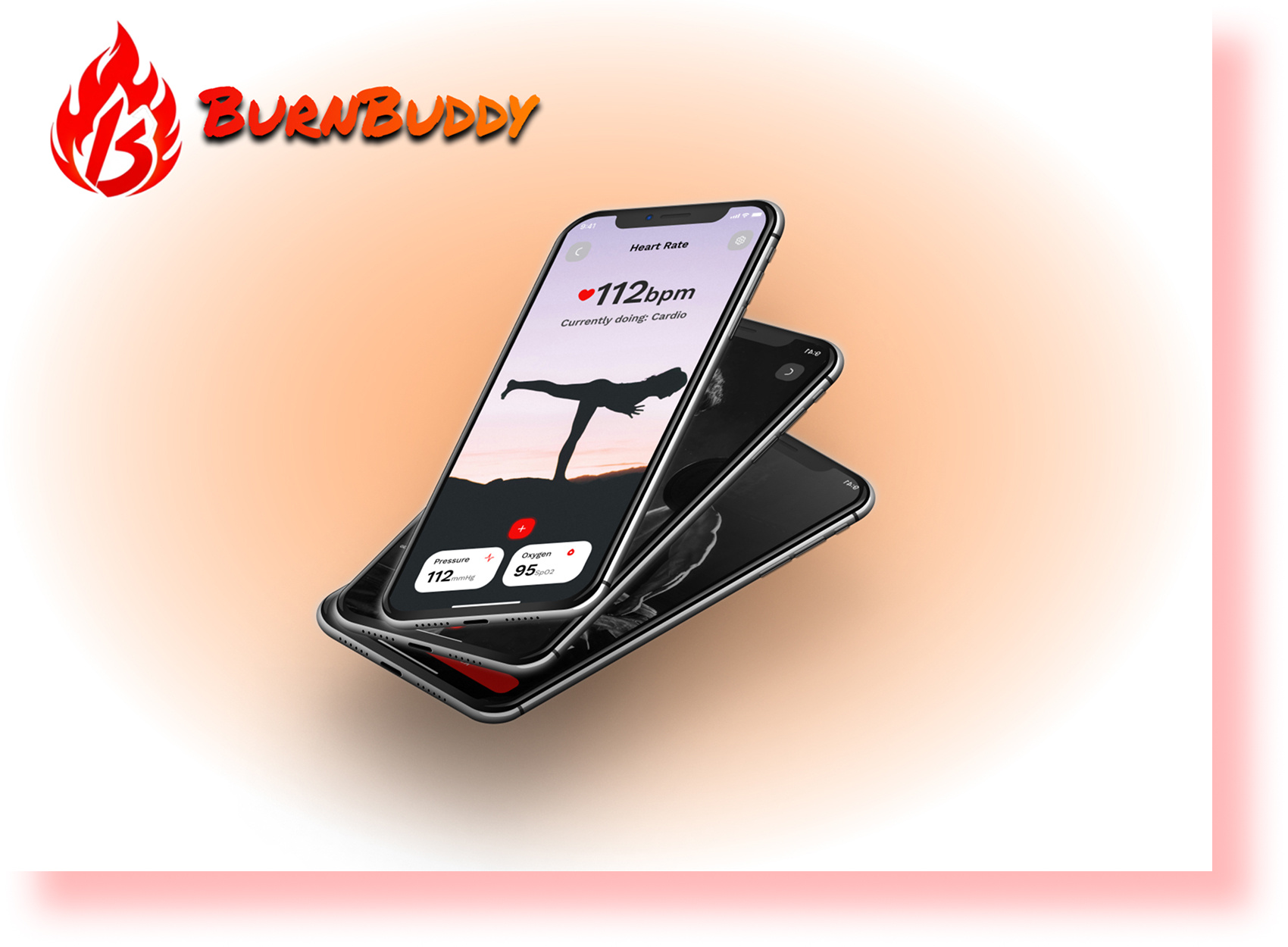 BURNBUDDY branding graphic design logo ui