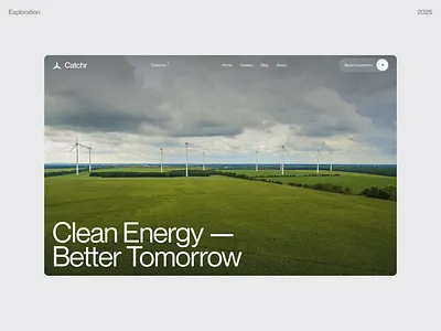 Catchr — Exploration branding ui