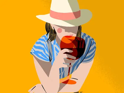 Summer design graphic design illustration