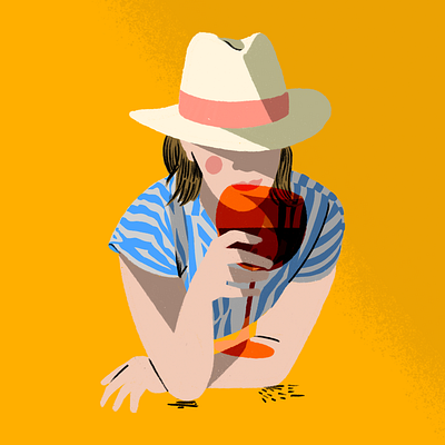 Summer design graphic design illustration