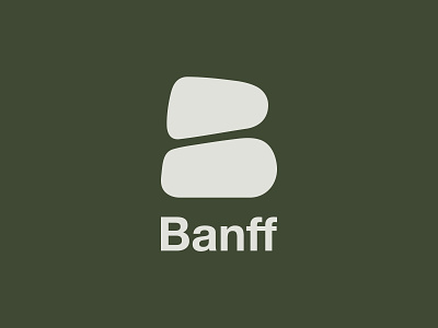 Banff Advisors b b logo banff boulders branding design icon icons identity letter logo logomark mark rocks type typography ui vector