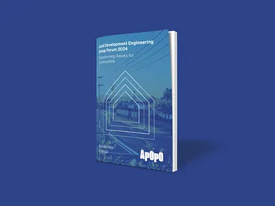 Land Development Engineering Group Forum 2024 branding graphic design indesign