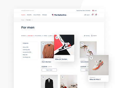 The Kallective - Marketplace Design & Development brand ecommerce interface design marketplace marketplace development non profit online shop shop social impact startup ui usability ux