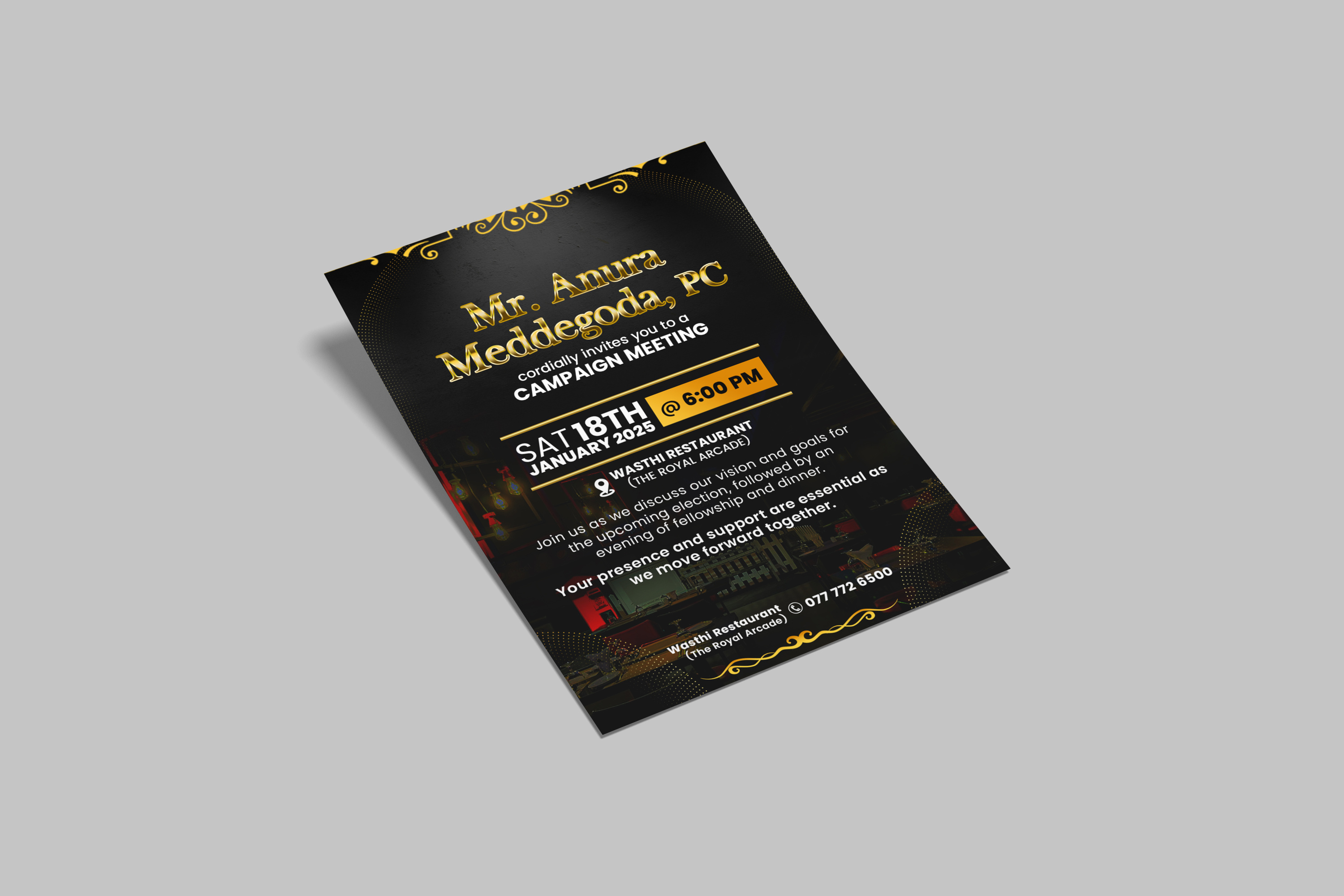 Invitation Flyer Desing