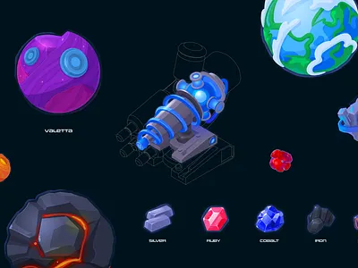 Mine Empire adobe xd figma game game design graphic design interface ui uiux