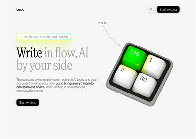 Lucid: write in flow