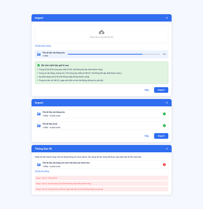 Import Data File graphic design ui ux design