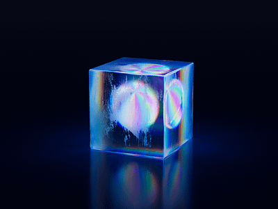 #Cube.006/Material Design Exercise 3d blender blender3d branding cube graphic design material octane render