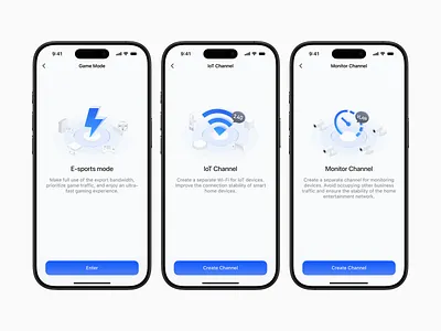Function Introduction design illustration mobile app ui ux wifi