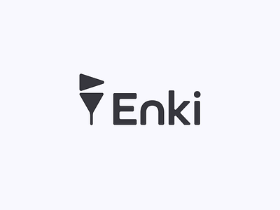 Enki Logo branding design graphic design illustration logo mobile ui ux vector web