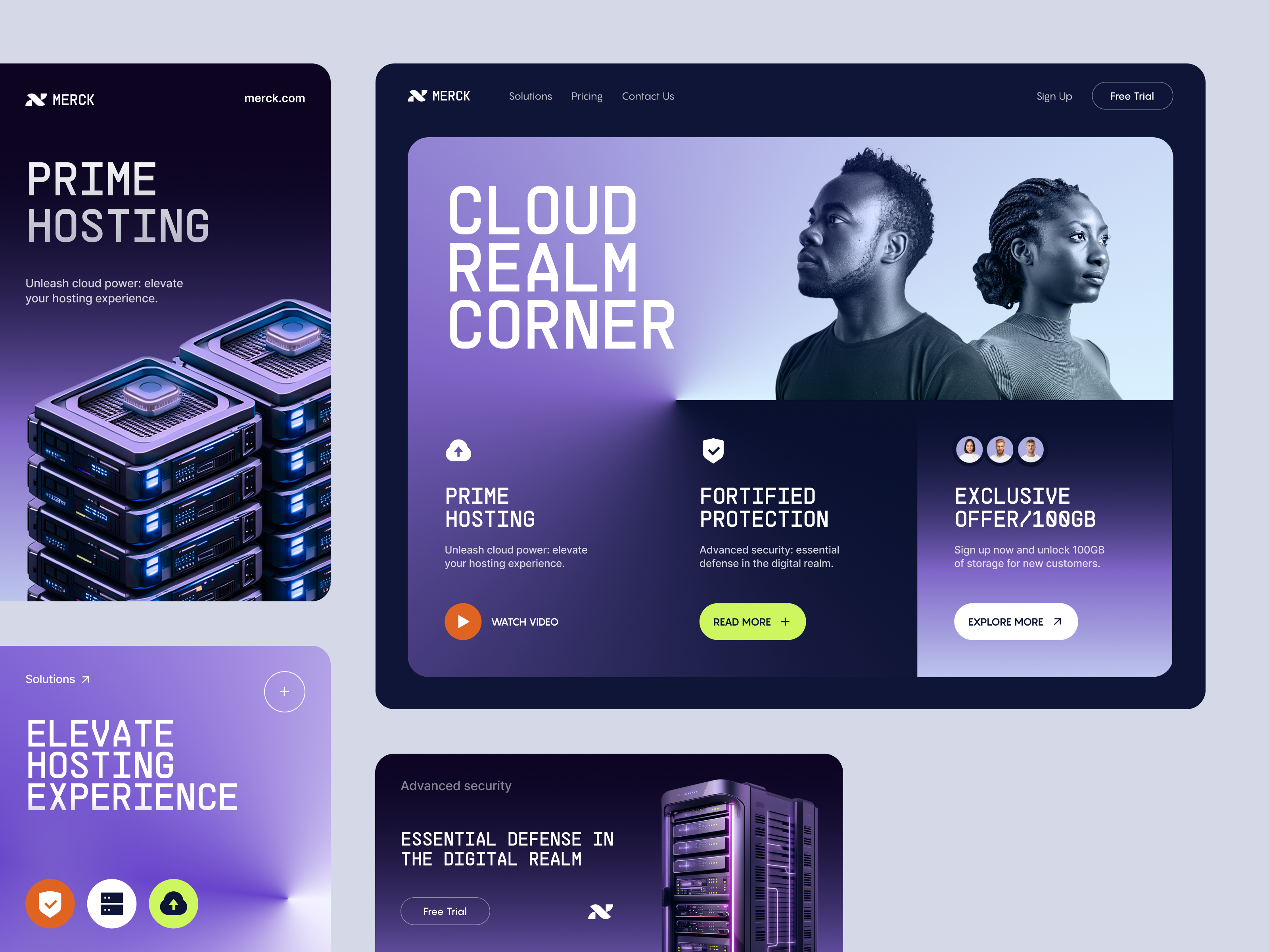 Example of Website Design (10 Pages)