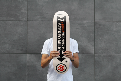 Stereo Skateboards Deck Design branding deck design illustration skate skateboard skater