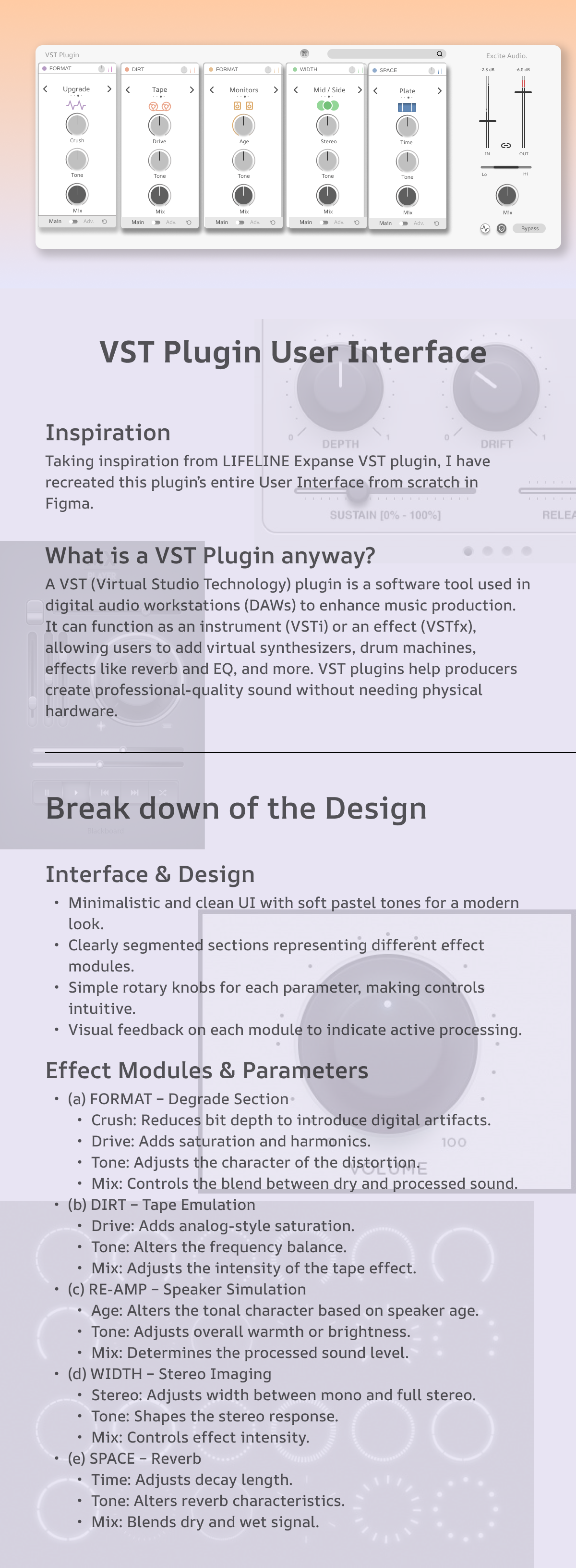 VST Plugin User Interface daw music plugin production ui ui challenge vst
