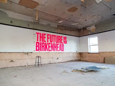 Future Yard Music Venue art birkenhead brand branding concert covid19 derelict entertainment future gig live liverpool mental health mural music neon pandemic type venue wirral