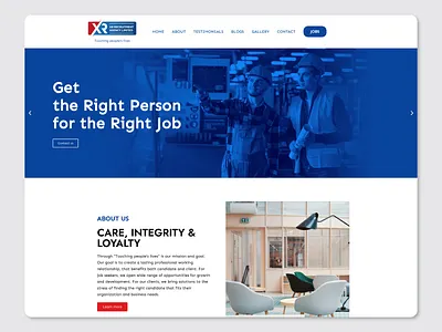 XR Recruitment // Website Design branding elementor graphic design landingpages logo ui ux webdesign websitedesign wordpress