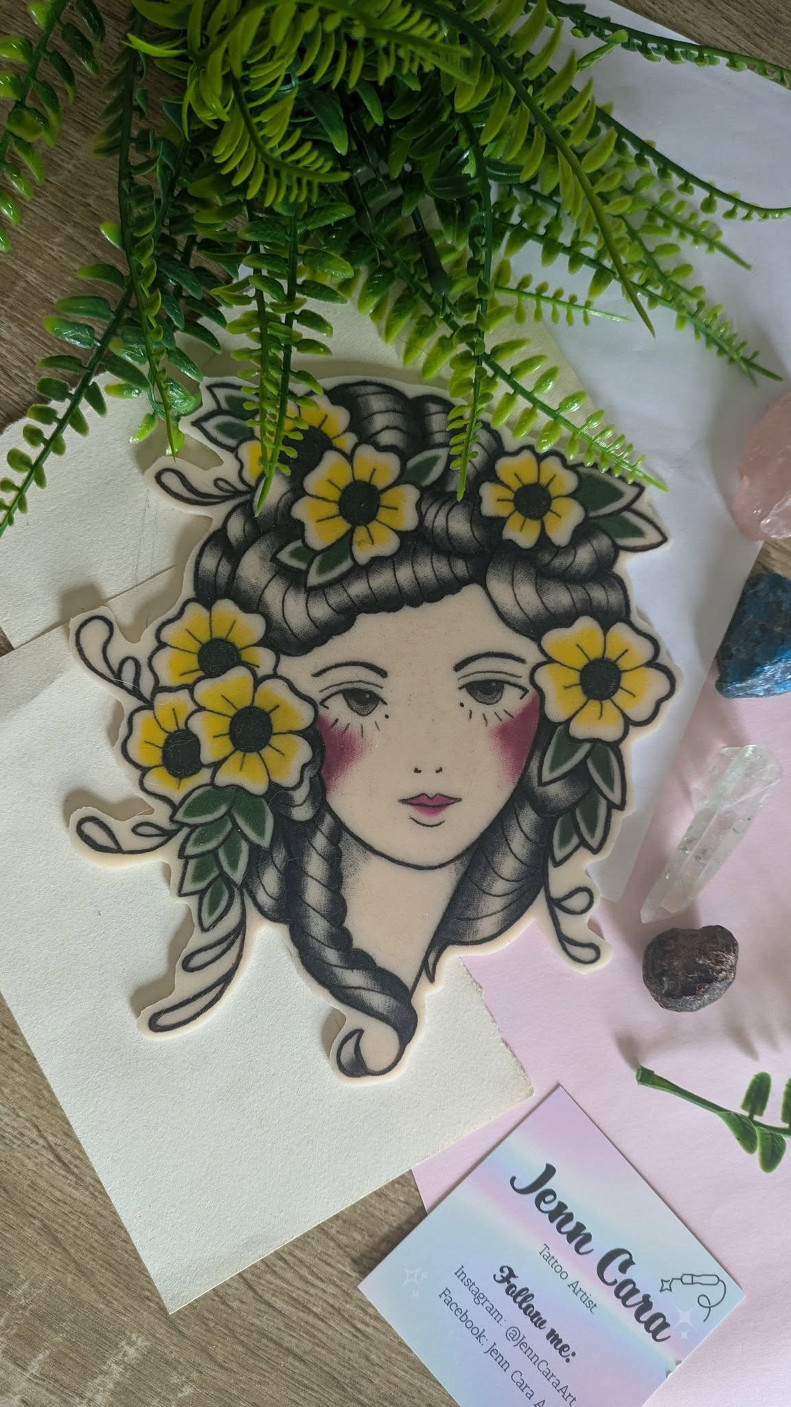Traditional lady face. girlface ladyface practiceskin reelskin tattoo tattooing traditional traditionaltattoo uktattooist wirraltattoo