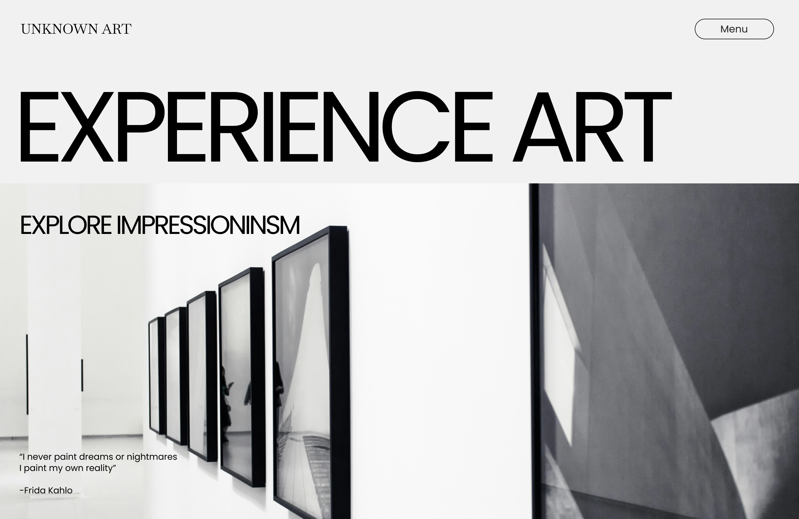 Unknown Art Design art branding design graphic design hero ui ux web website