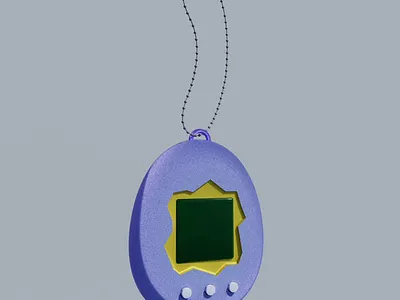 Tamagotchi - 3D 3d cinema design