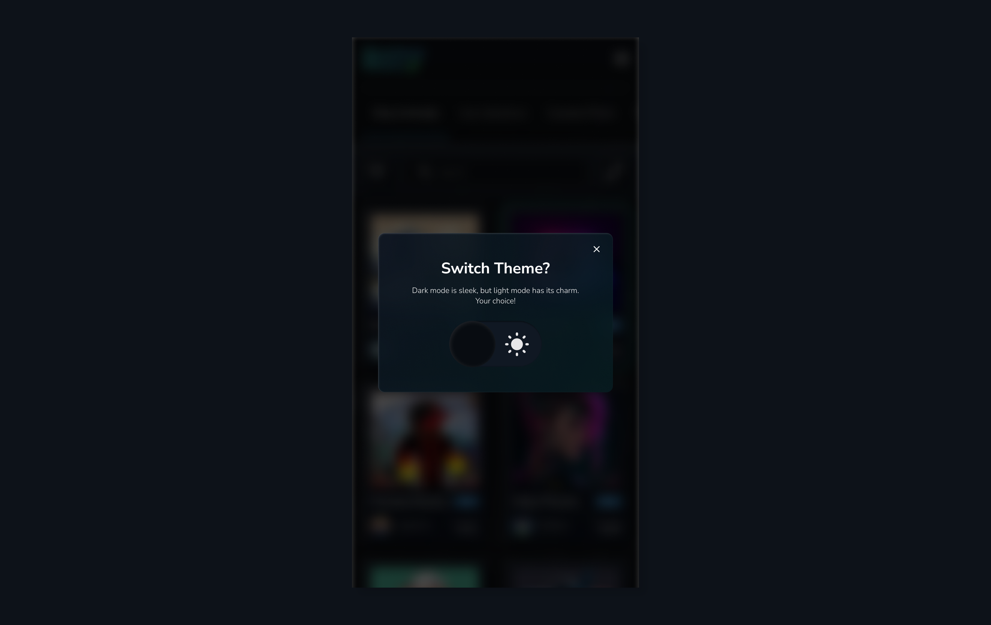 On/Off Switch UI - DailyUIChallenge by roshan thapa on Dribbble