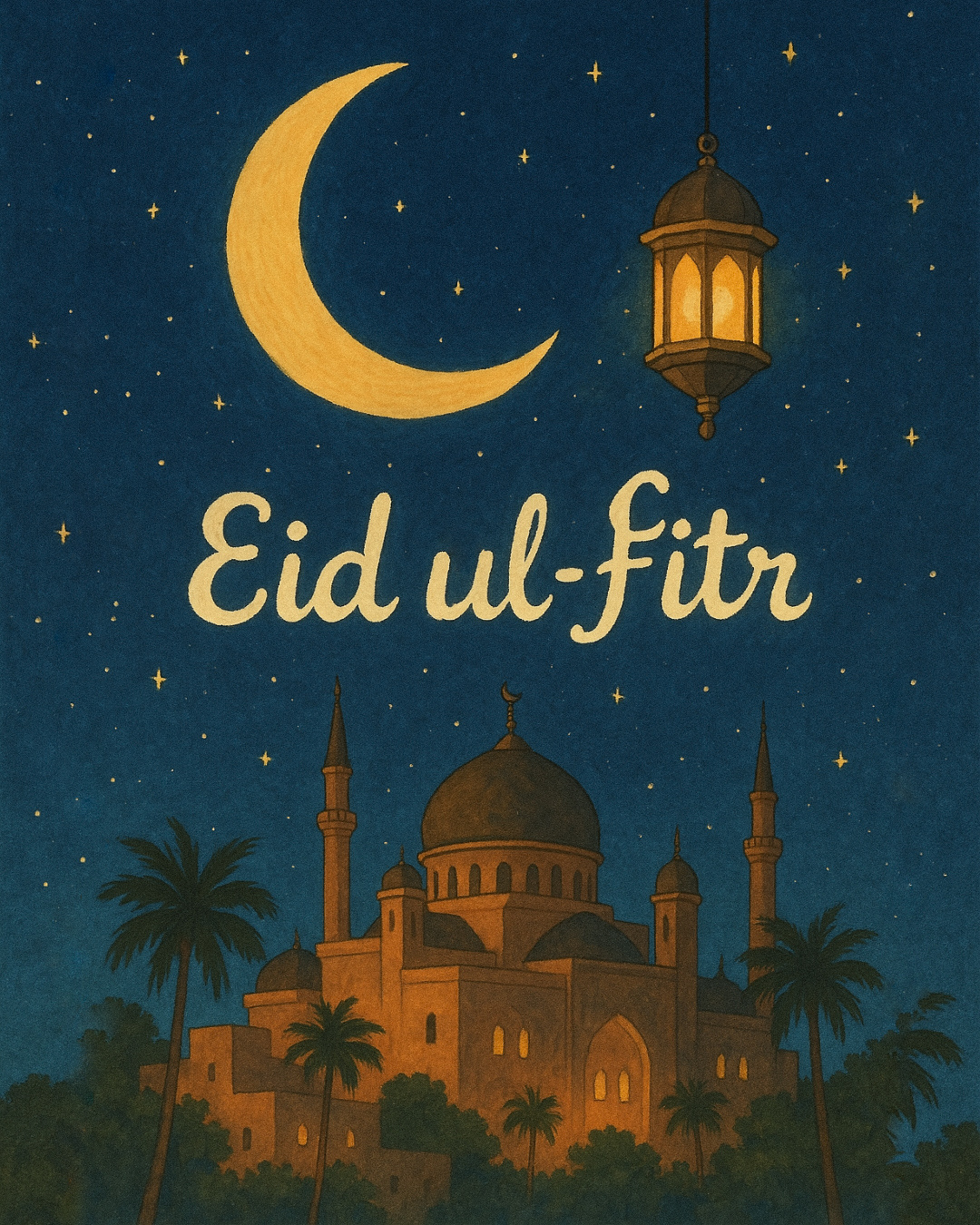 🌙✨ Eid Mubarak! ✨🌙 design ill illustration illustrator